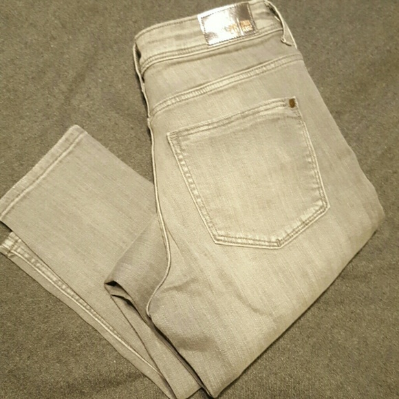 Zara NWOT cropped embroidered jeans womens size 4 - Picture 5 of 8